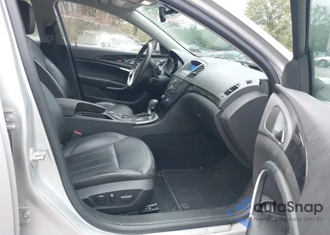 2011 Buick Regal Cxl Turbo Russelsheim из США, поврежденный, VIN W04GV5EV1B1125341